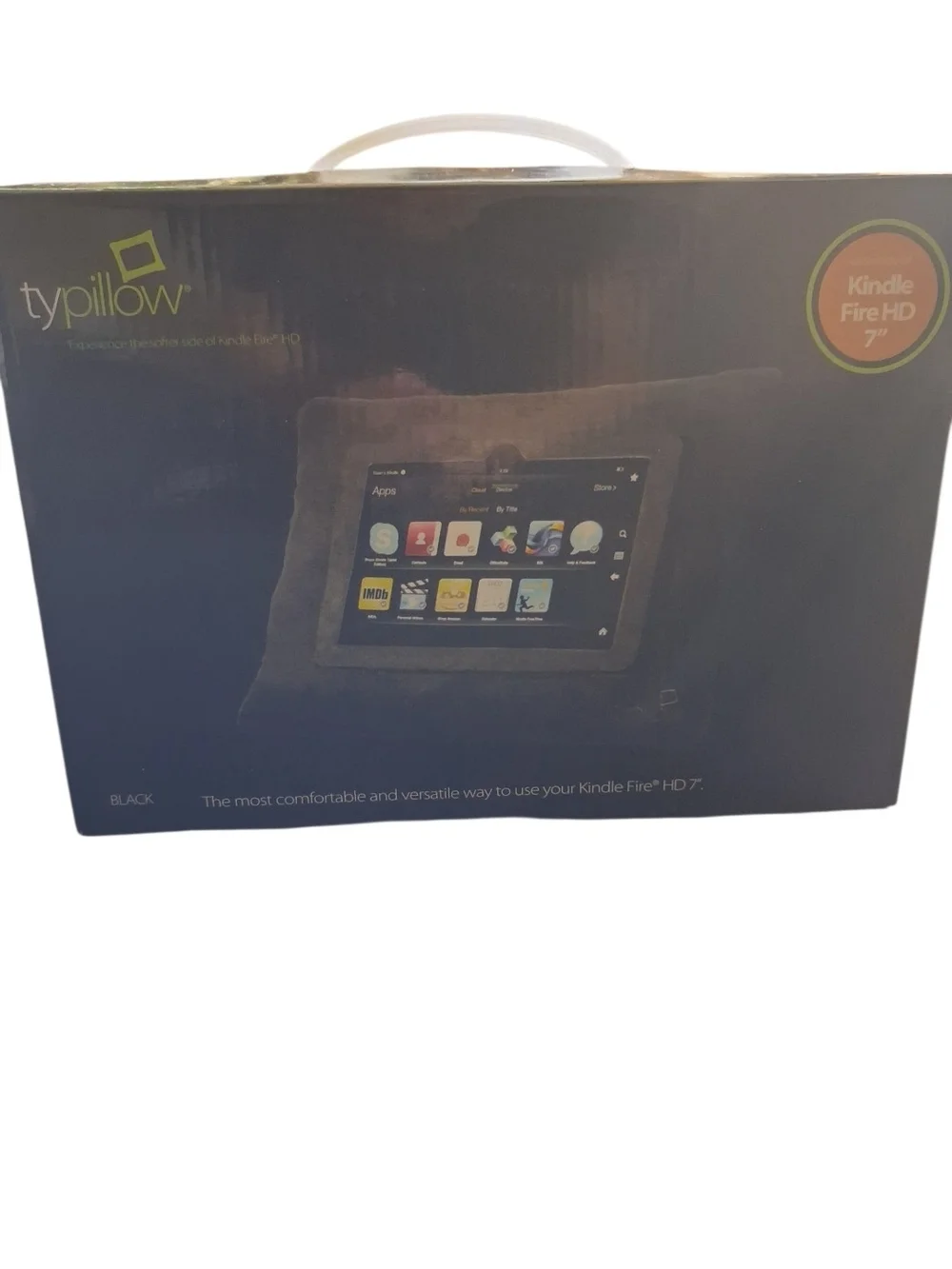 Black Tablet Pillow Stand for Kindle Fire HD 7